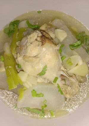 รูปของ ซุปน่องไก่ (Chicken Drumstick Soup)