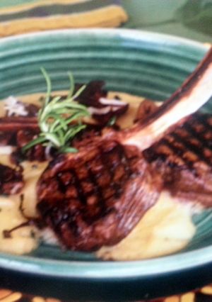 A picture of Sesame Soy Venison Chops.