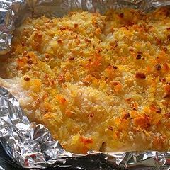 A picture of Baked Breaded Chicken Breast with Shio-Koji.