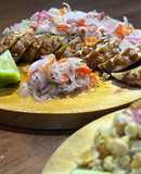 Tempe Bakar Sambal Matah khas Bali