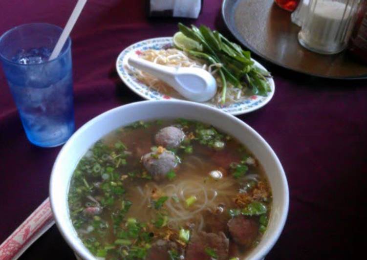 Simple Way to Prepare Any-night-of-the-week Cambodian pho &#34; ka thiew&#34;