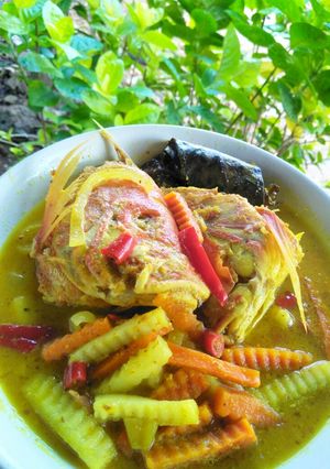 Foto resep Kakap Acar Bumbu Kuning