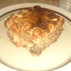 A picture of Eggplant Lasagna.
