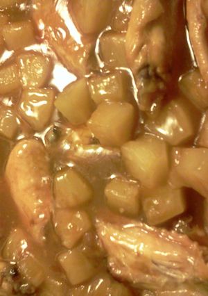 A picture of Sweet & Sticky Chicken.