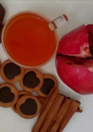 عکسی از دستور دمنوش انار