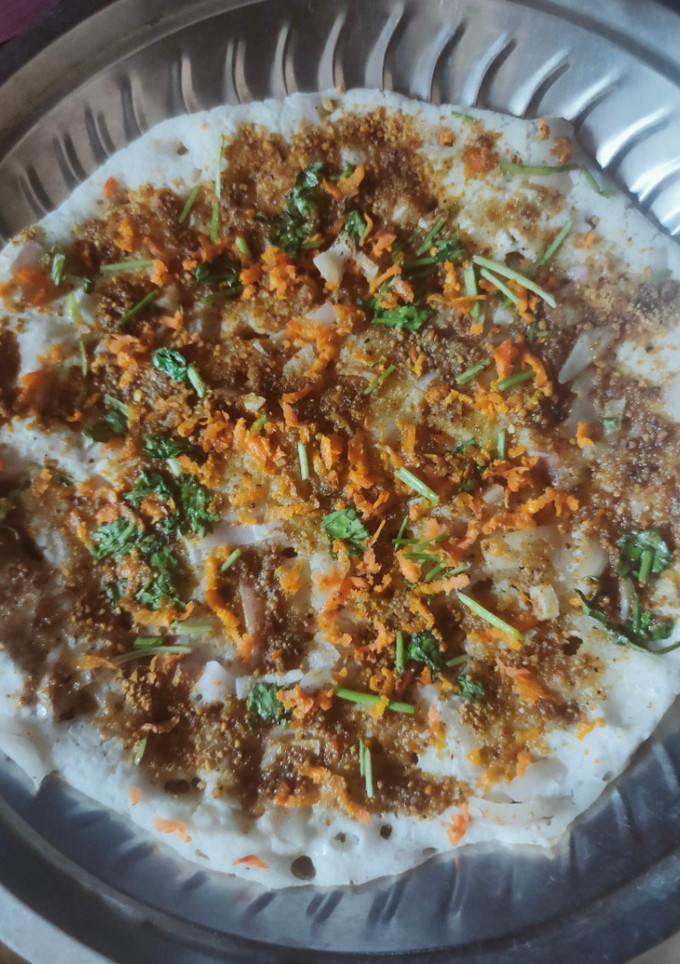 கேரட் பொடி ஊத்தப்பம் செய்முறை முக்கிய புகைப்படம்