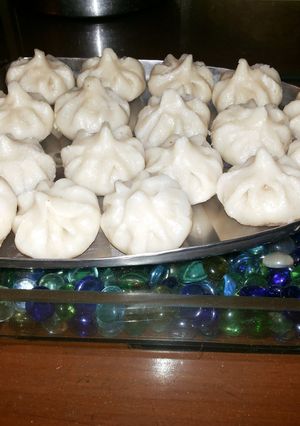 A picture of Sweet Momos.