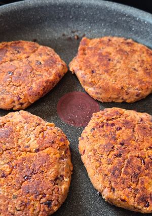 Vegán Hamburgerhús/ Fasírt Babkonzervből Szénhidrátszegény recept fotója