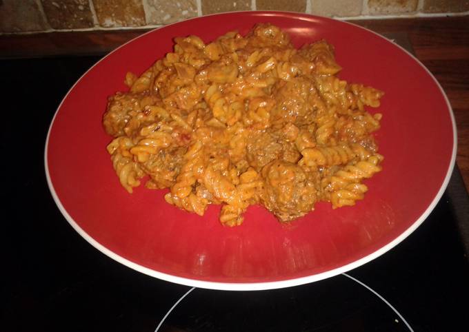 pasta meatballs