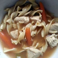A picture of Easy Chicky Noodle Soup.