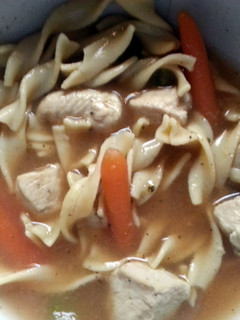 A picture of Easy Chicky Noodle Soup.