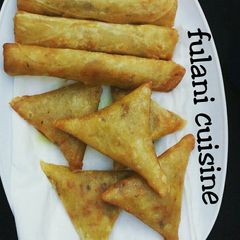 A picture of Spring roll & samosa wrapper.