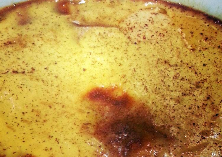 Steps to Prepare Quick Cinnamon Pudding Caramel