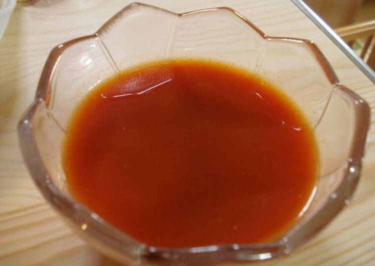 Step-by-Step Guide to Make Perfect Chili Sauce ☆ For Deep-fried Dishes