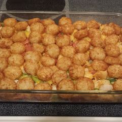 A picture of Kid Friendly Hot Dog Casserole.