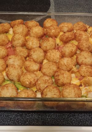A picture of Kid Friendly Hot Dog Casserole.