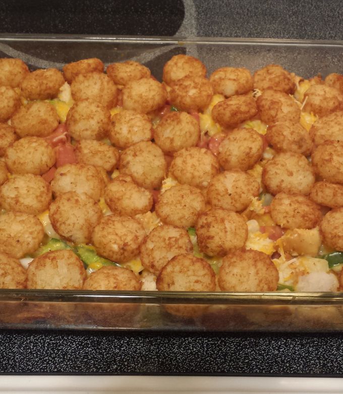 A picture of Kid Friendly Hot Dog Casserole.