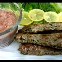 Tawa kabab A picture of Tawa kabab.