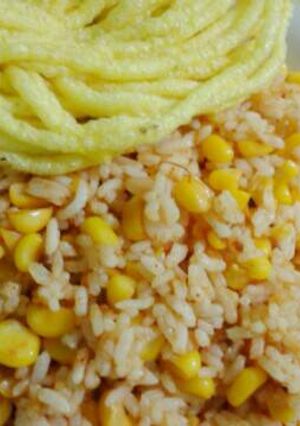 Foto resep Nasi goreng jagung
