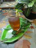 Mint leaves and Lemongrass Tea