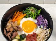 Gambar bibimbap kol wortel