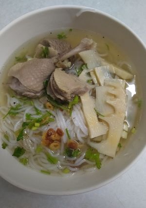 Hình của món Bún Măng Vịt.