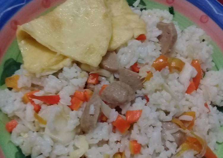 Rahasia Membuat Vegetable Fried Rice Super Pedas Yang Lezat