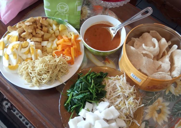 Olahan Gado-gado yummy | Langkah Membuat Gado-gado yummy Yang Paling Enak