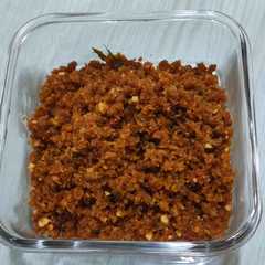 A picture of Sambal Ebi Kering.