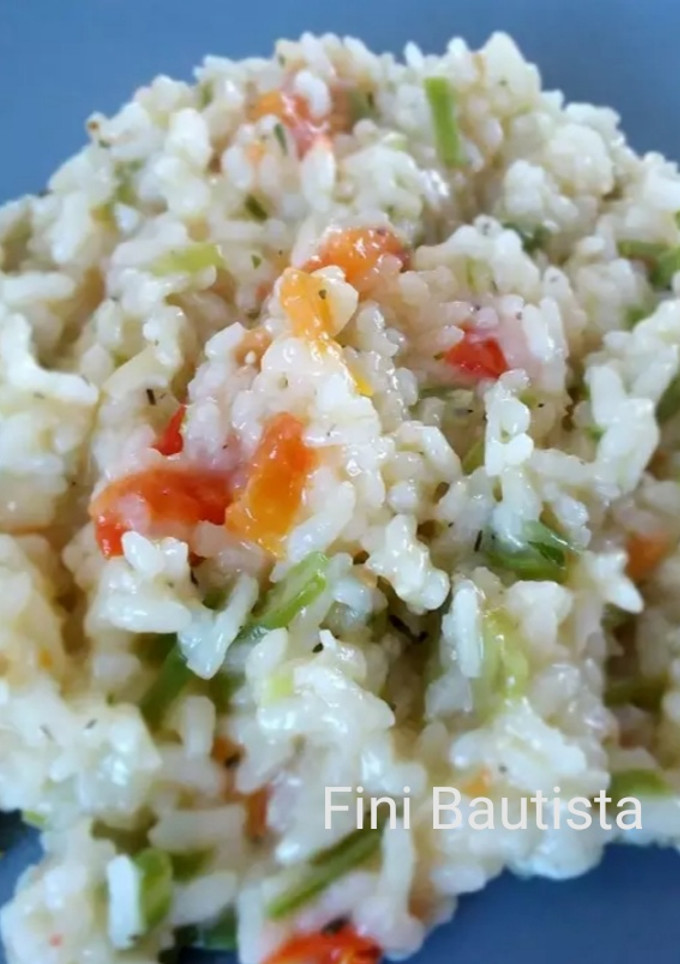 Una foto de Arroz de guarnición