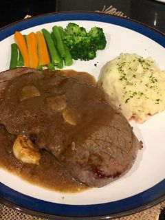 Foto resep Beef steak mushroom sauce