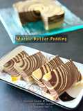 Puding Marble Mentega Kastard (Kuning Telur)