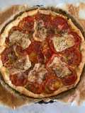 Tomato and Raclette Cheese Tart