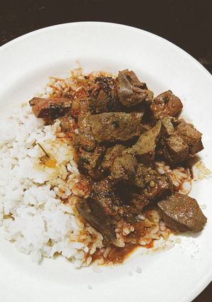 A picture of Stewed Liver.