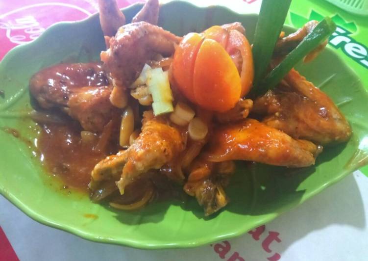 Ayam Goreng Saus Padang