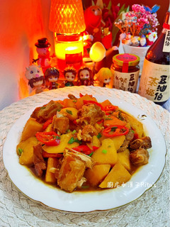 排骨醬燒馬鈴薯 的食譜成品照片