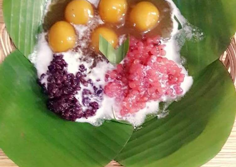 Resep Bubur candil mix Anti Gagal