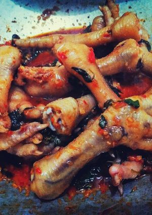 Foto resep 117. Cakar ayam bumbu rujak