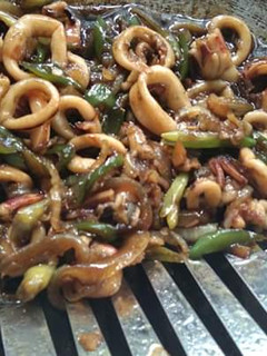 Foto resep Tumis cumi soas tiram