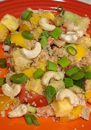 A picture of Tropical Quinoa Chicken Salad.