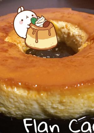 Una foto de Flan de Vainilla Casero 🍮
