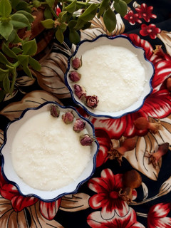 عکسی از دستور پودینگ نارگیلی