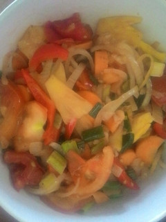 Foto resep Asam manis diet sehat with paprika wortel