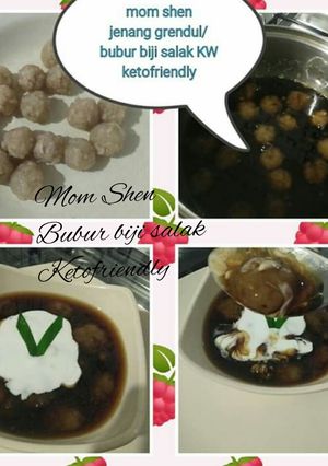 Foto resep Bubur biji salak #Ketofriendly