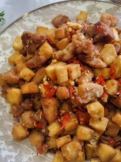 Foto resep Tahu Ayam Cabai Garam