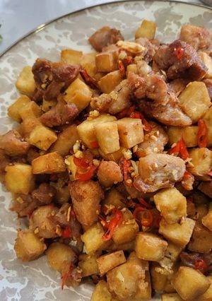 Foto resep Tahu Ayam Cabai Garam