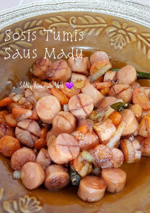 Foto resep Sosis Tumis Saus Madu (Gampang, gurih 😋)