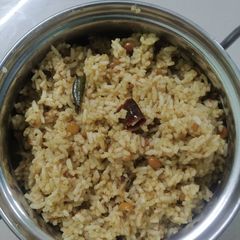 Easy Tiffin box Tamarind Rice A picture of Easy Tiffin box Tamarind Rice.