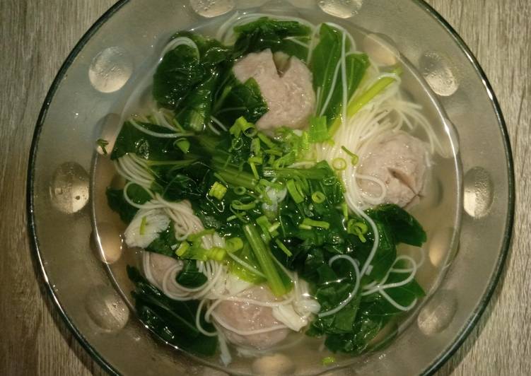 makanan Misoa Bakso Praktis Jadi, Lezat Sekali