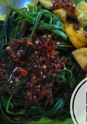 Foto resep Rujak Kangkung Tahu